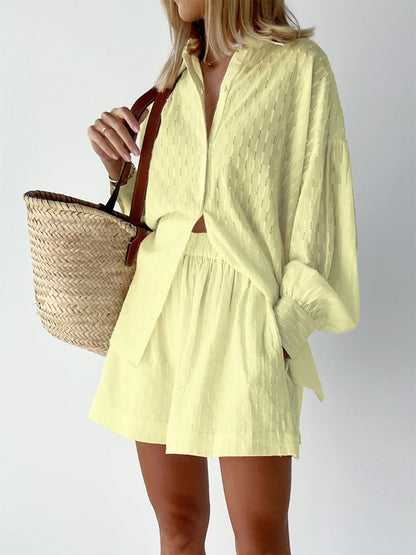Maud | Stylish Shirt & Shorts Set