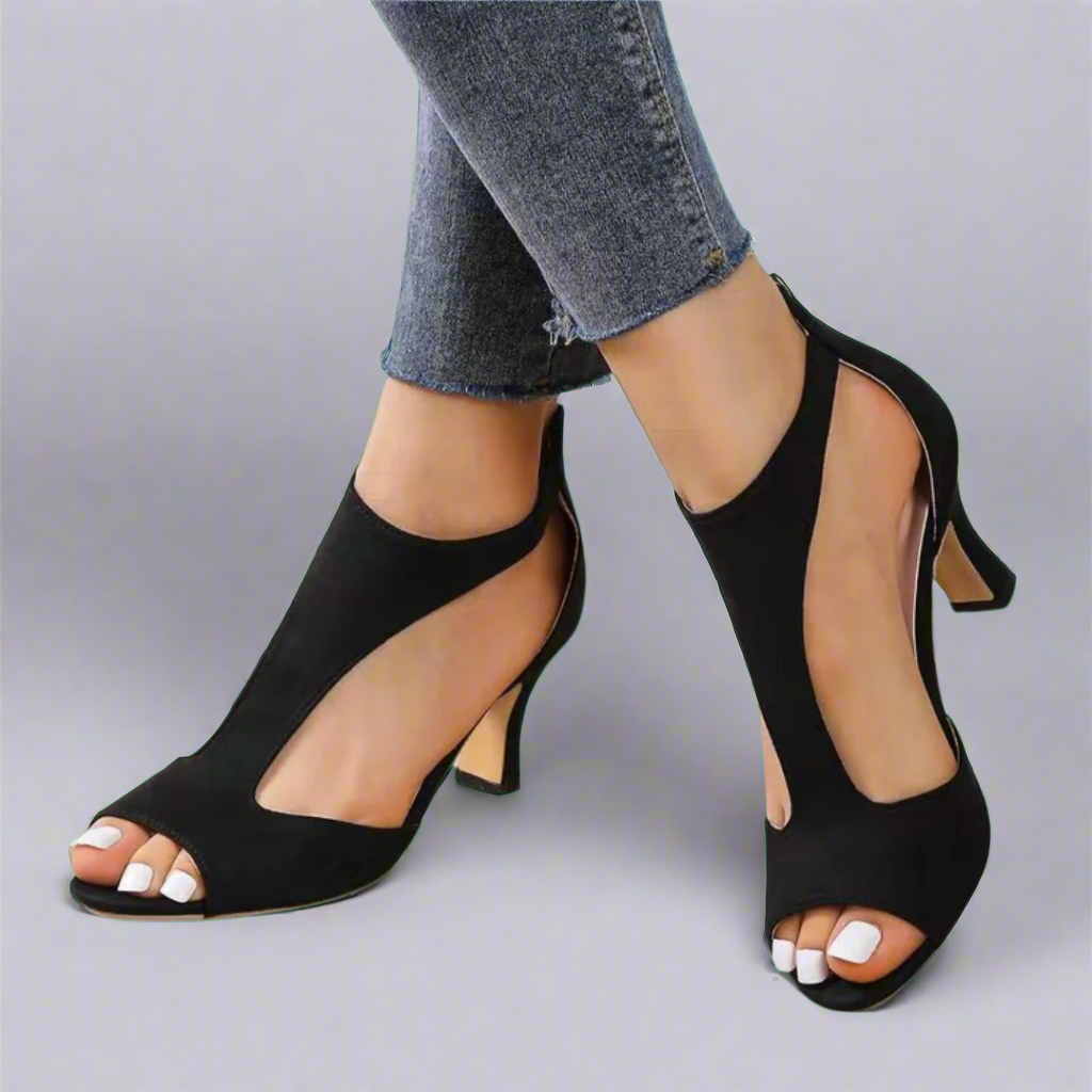 SerenaLift™ – Orthopedic Heel Sandals