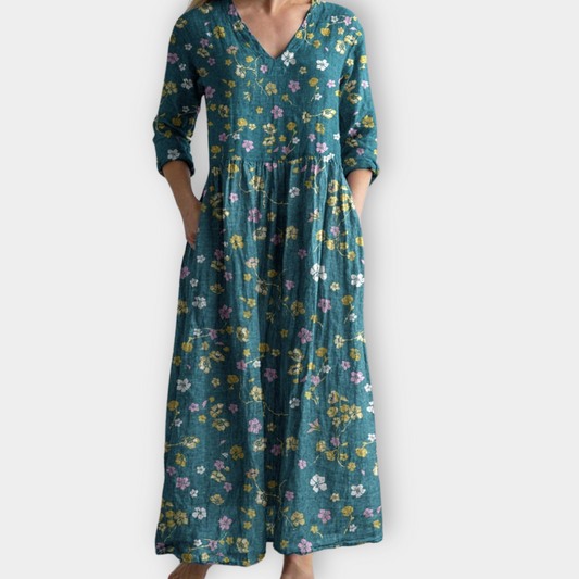 Zinnia | Boho Maxi Dress Made of Soft Premium Fabric