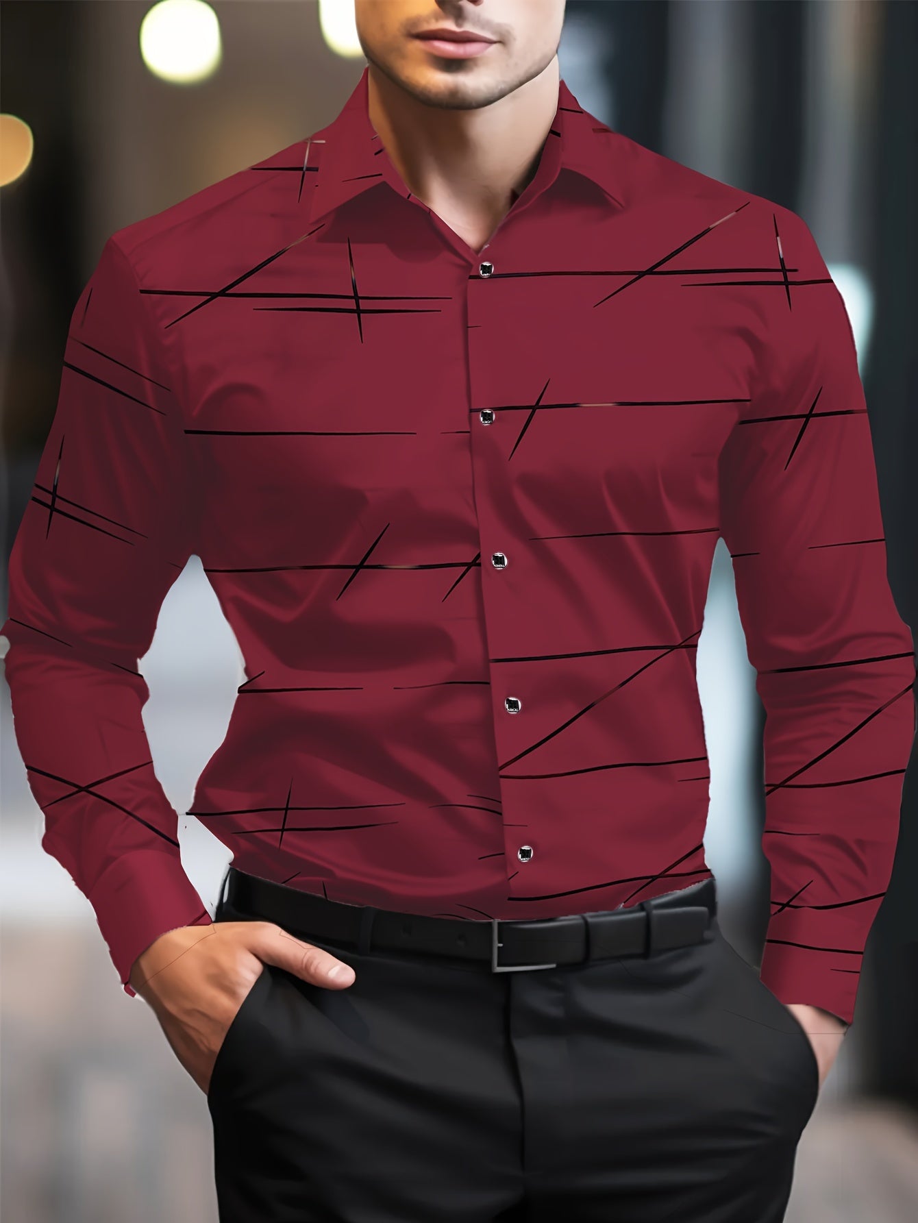 Henry™ - Men's Casual Slim Shirt