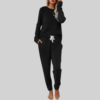 Josie™ - Casual Long Sleeve & Sweatpants Set
