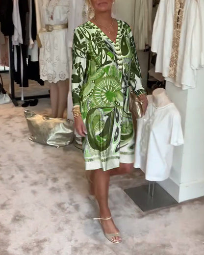 Mariane™ | Vintage Print Dress