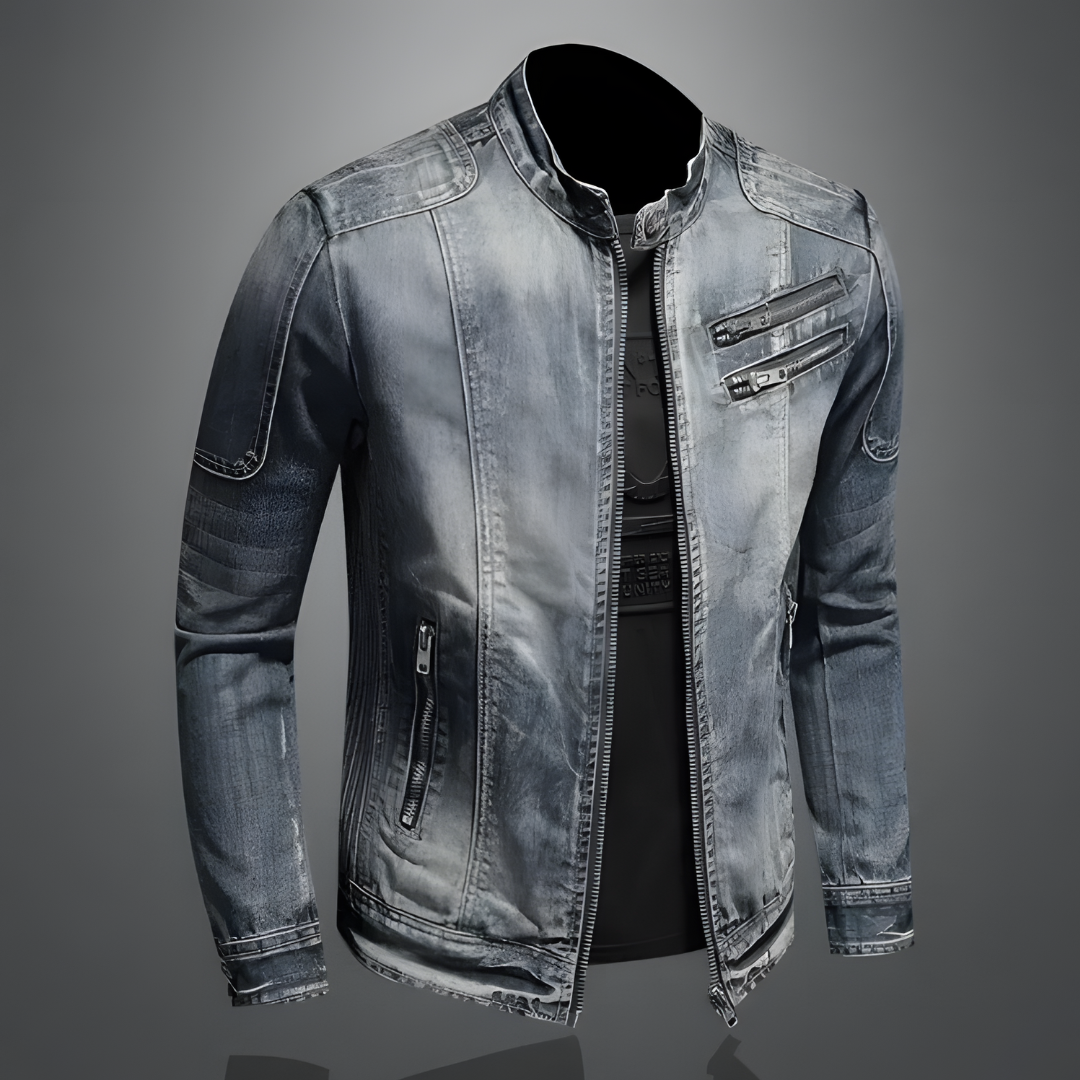 Matteo™ - Retro Denim Jacket