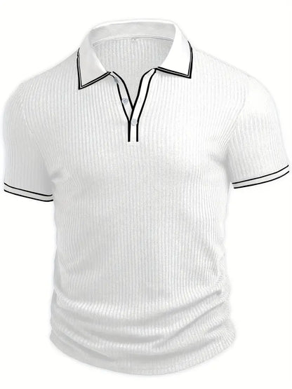 Emilio™ - Men's Custom Ribbed Polo
