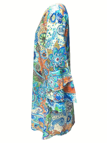 Gwen™ - Stylish Printed Dress