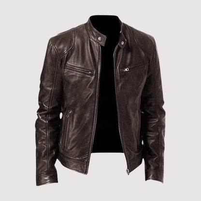 Rolf™ - Men's Leather Jacket