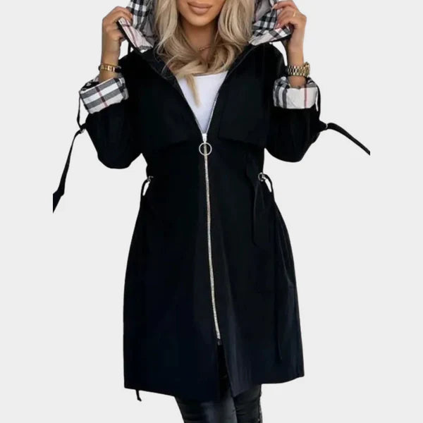 Nathalie™ - Elegant Modern Trench Coat