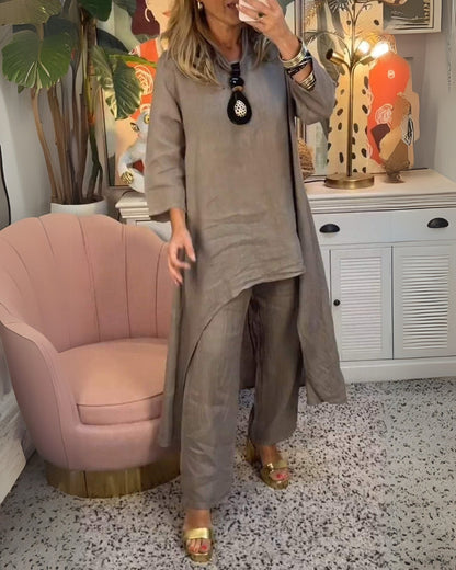 Marila™ - Cotton Two Piece Set