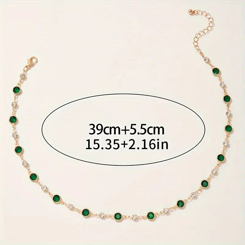 Mayfair Smaragd Gliederkette