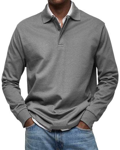 Alex™ - Long Sleeve Casual Polo