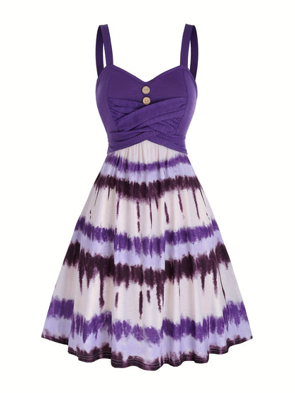 Gisele™ - Comfortable Tie-Dye Sleeveless Summer Dress