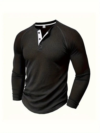 Chad™ - Men's Henley Shirt