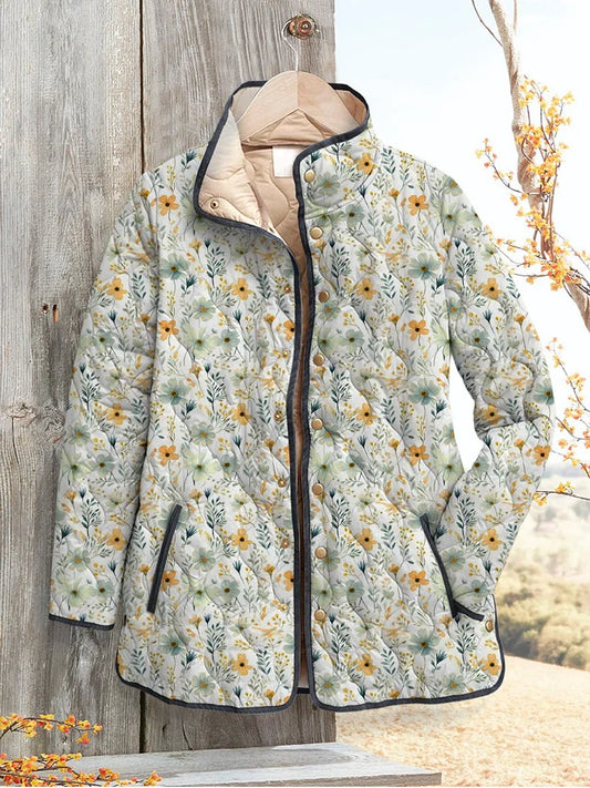 Women's Spring Blossom Quilted Jacket