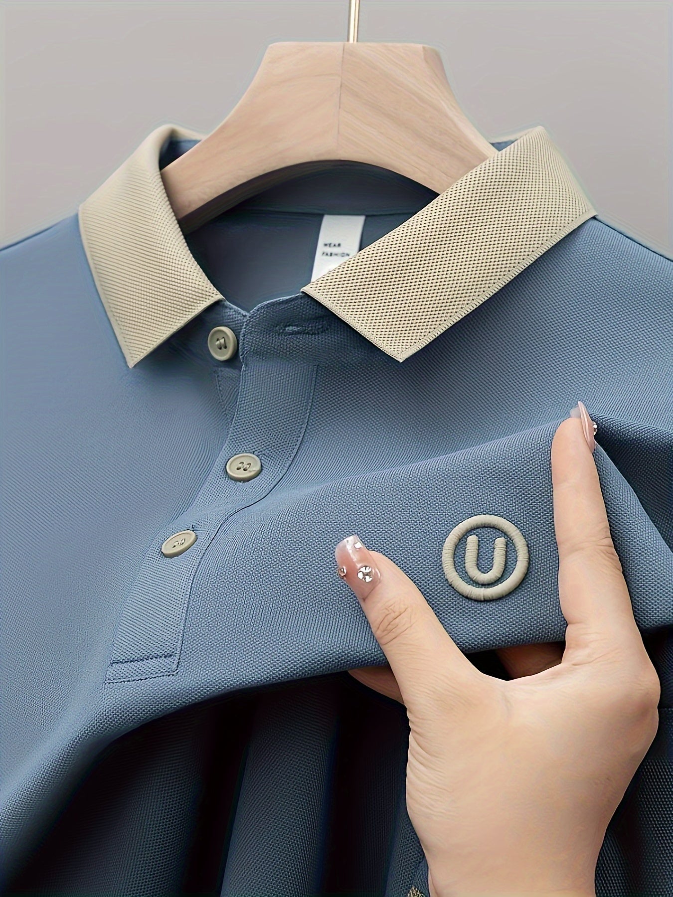 Finn™ - Embroidered Short-Sleeved Polo Shirt