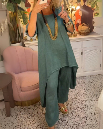 Marila™ - Cotton Two Piece Set