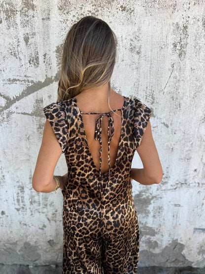 Zayla™ - Chic Leopard Jumpsuit