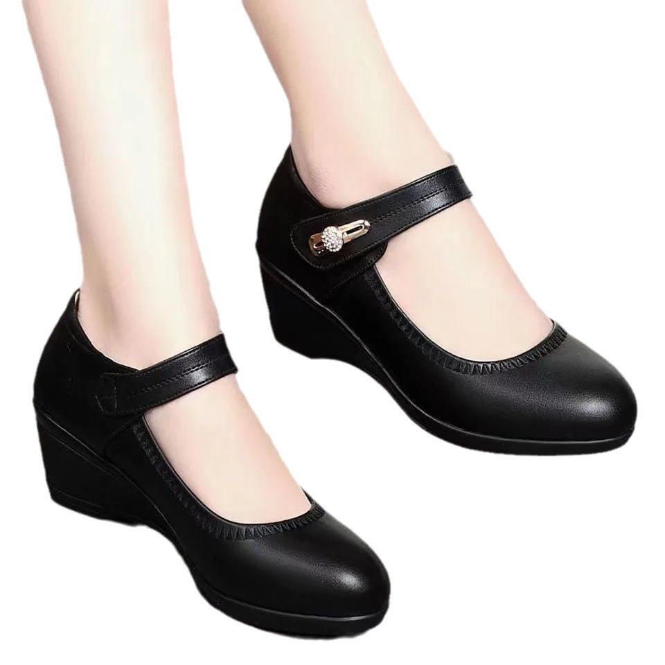 Janis™ - Soft Heeled Comfort Shoes