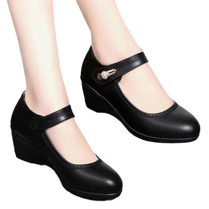 Janis™ - Soft Heeled Comfort Shoes