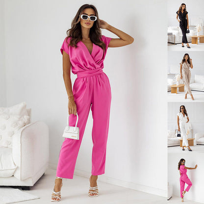 Sofie™ - Fashionable Solid Color Jumpsuit