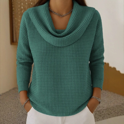Amber™ – Warm Waffle Sweater