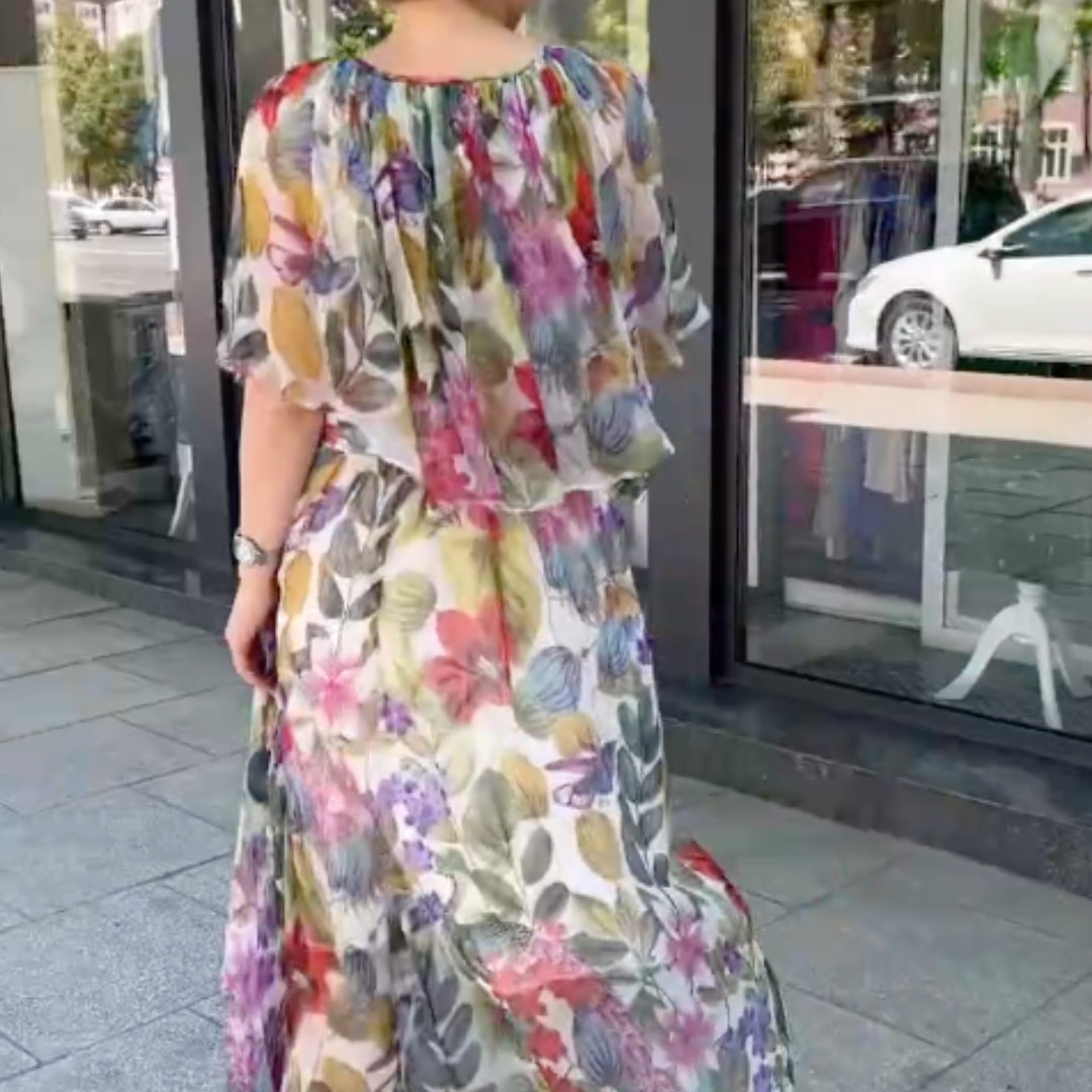 Donna™ | Women's Floral Maxi Dress