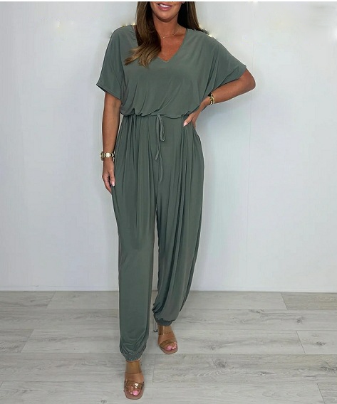 Mary™ – Comfy Cotton Jumpsuit