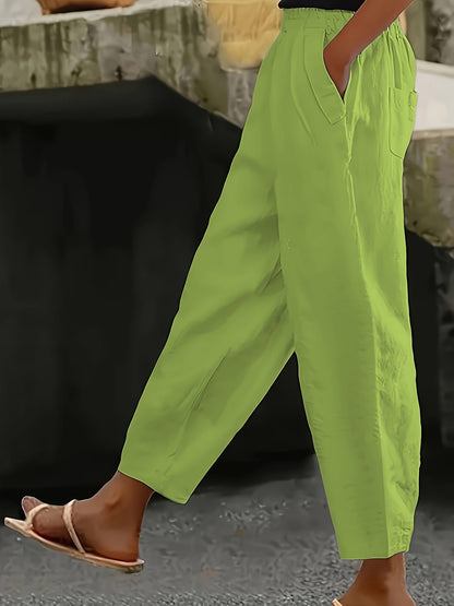 Rachel™ - Comfy Elastic Waist Capris