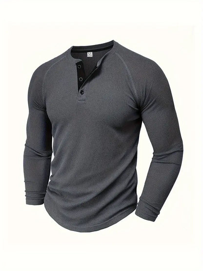 Chad™ - Men's Henley Shirt