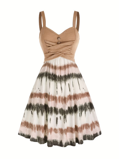 Gisele™ - Comfortable Tie-Dye Sleeveless Summer Dress