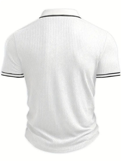 Emilio™ - Men's Custom Ribbed Polo
