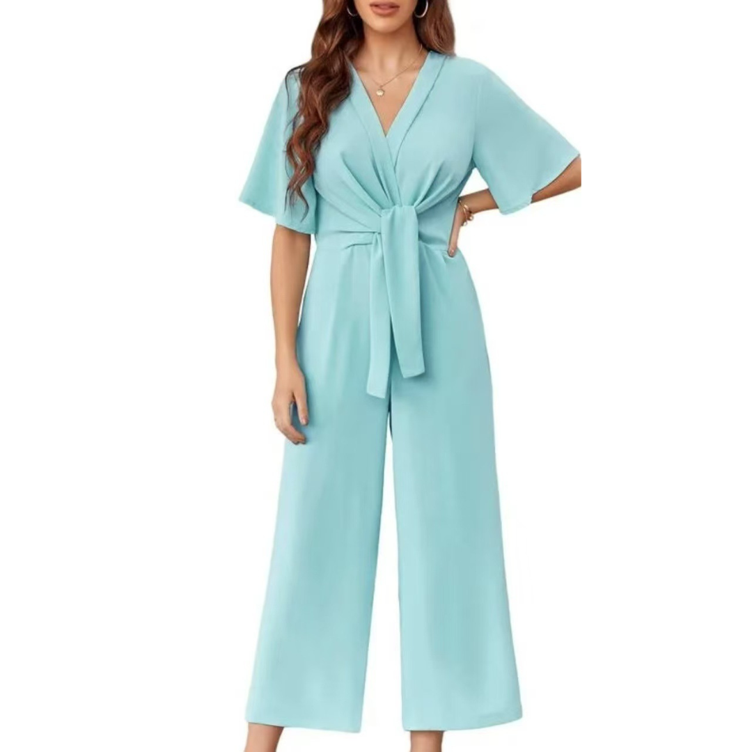 Gabriella™ - Elegant Summer Tie Knot Jumpsuits