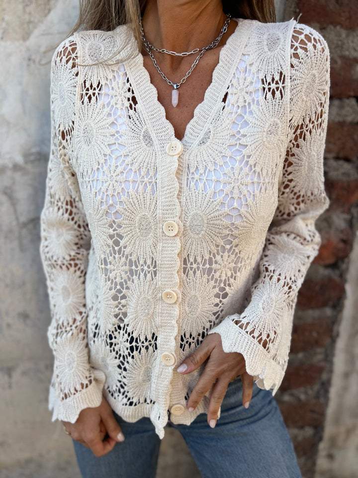 Nadia™ - Cozy Lace Cardigan