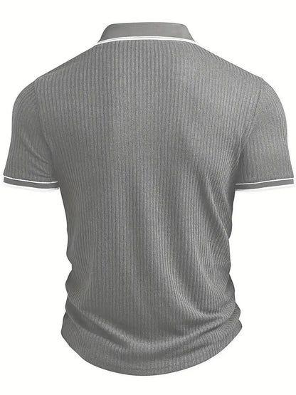 Emilio™ - Men's Custom Ribbed Polo