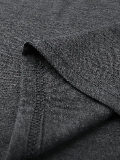 Faye™ - Casual Longline Crew Neck T-Shirt