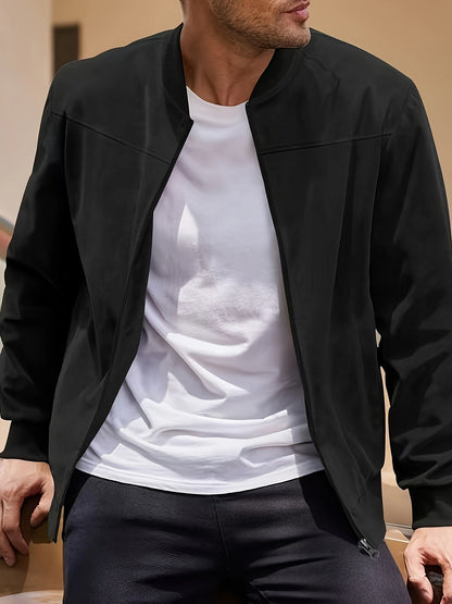 Dex™ - Classic Suede Zipper Jacket