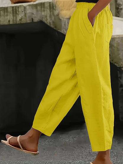 Rachel™ - Comfy Elastic Waist Capris