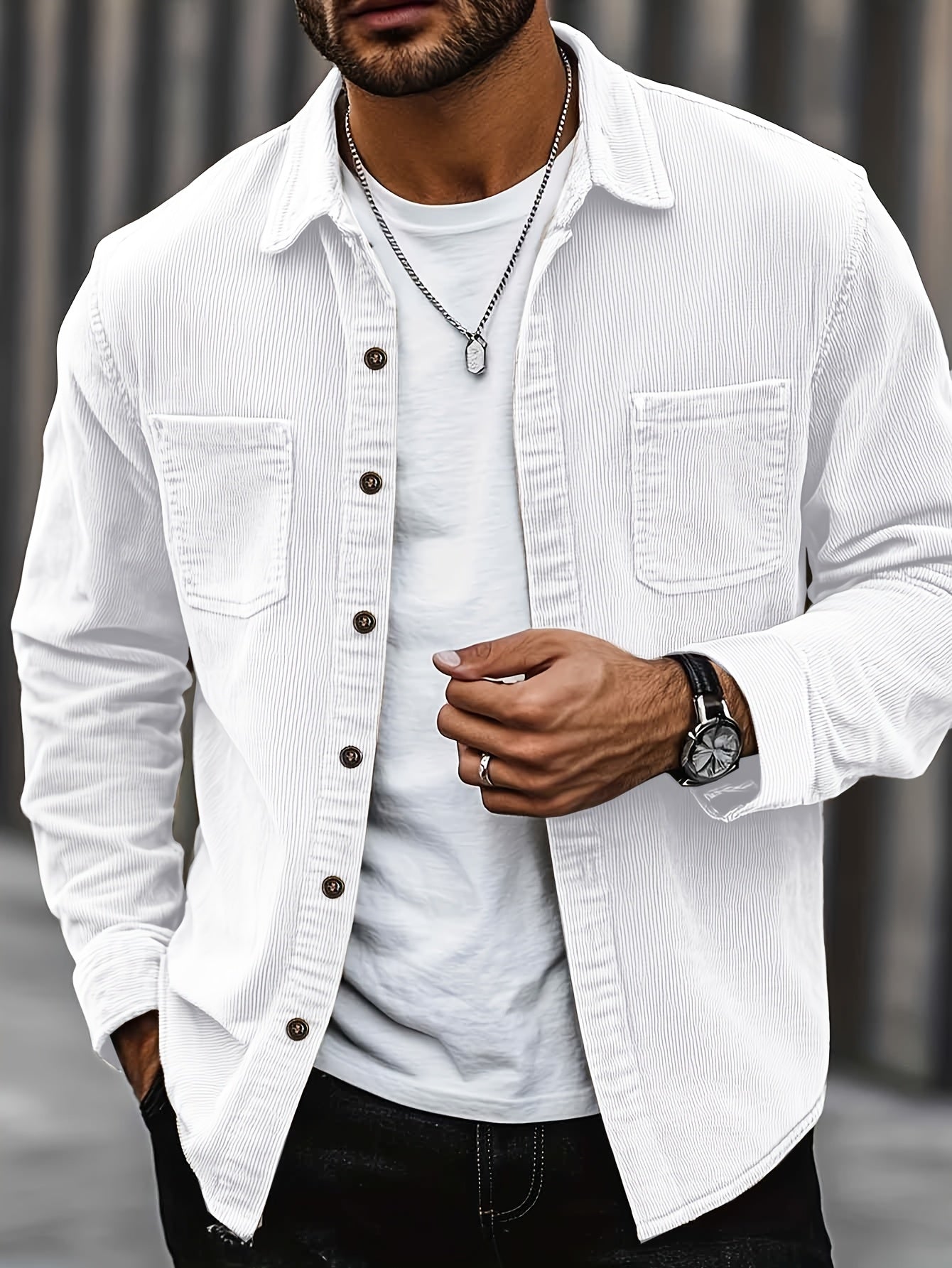 Johan™ - Men’s Corduroy Shirt Jacket