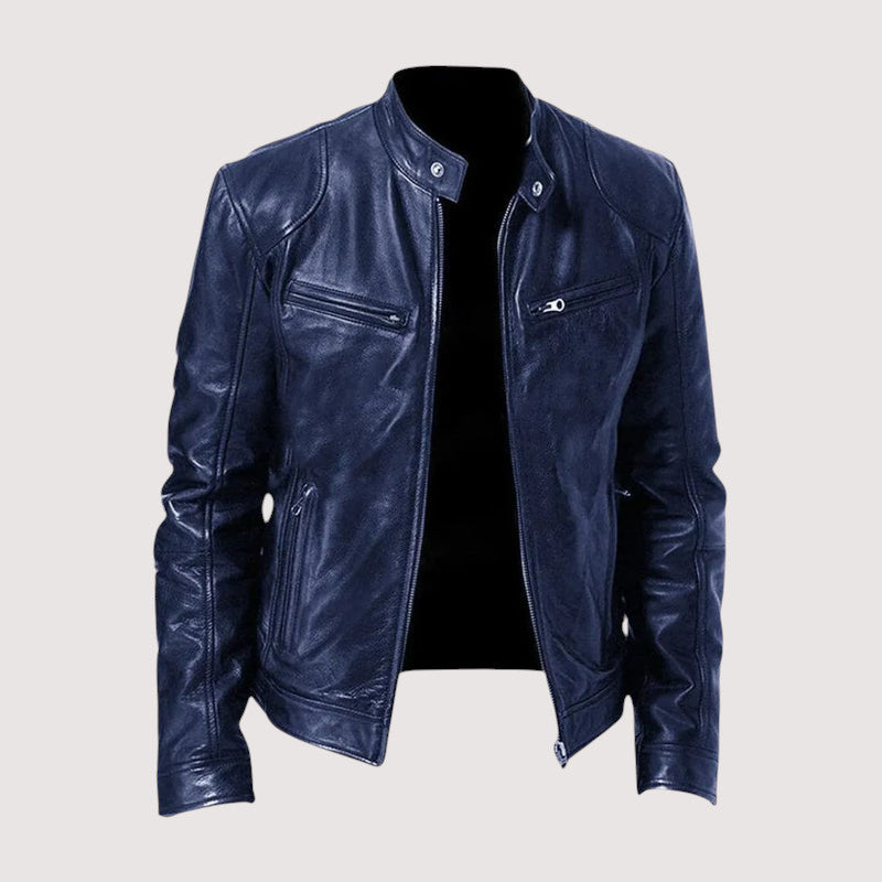 Rolf™ - Men's Leather Jacket