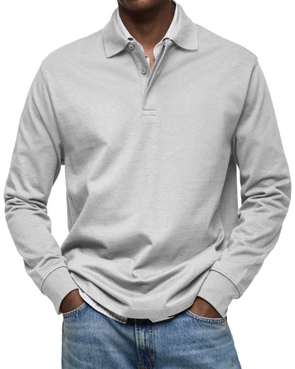 Alex™ - Long Sleeve Casual Polo