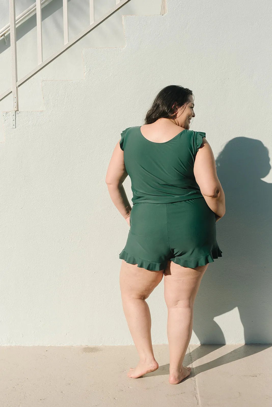 Reana™ – Ruffled Swimsuit with Bust Support