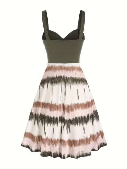 Gisele™ - Comfortable Tie-Dye Sleeveless Summer Dress