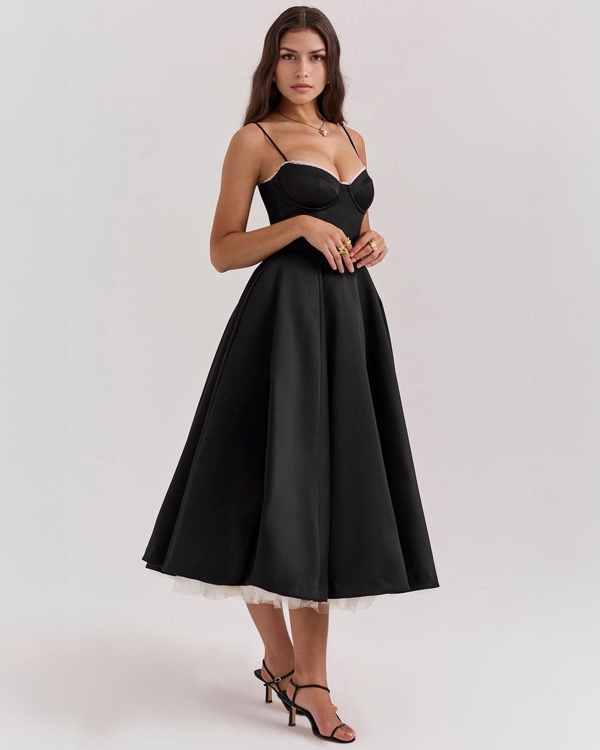 Ophira™ - Classy Corset Midi Dress