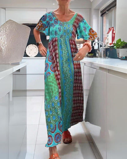 Melania™ - Colorful Bohemian Dress