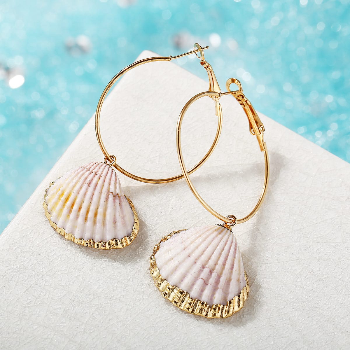 Schalen Schmuck Ohrringe