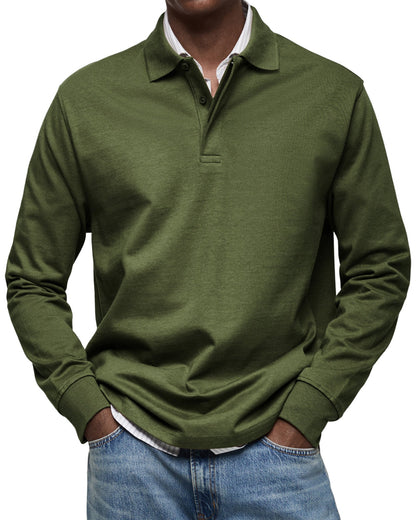 Alex™ - Long Sleeve Casual Polo