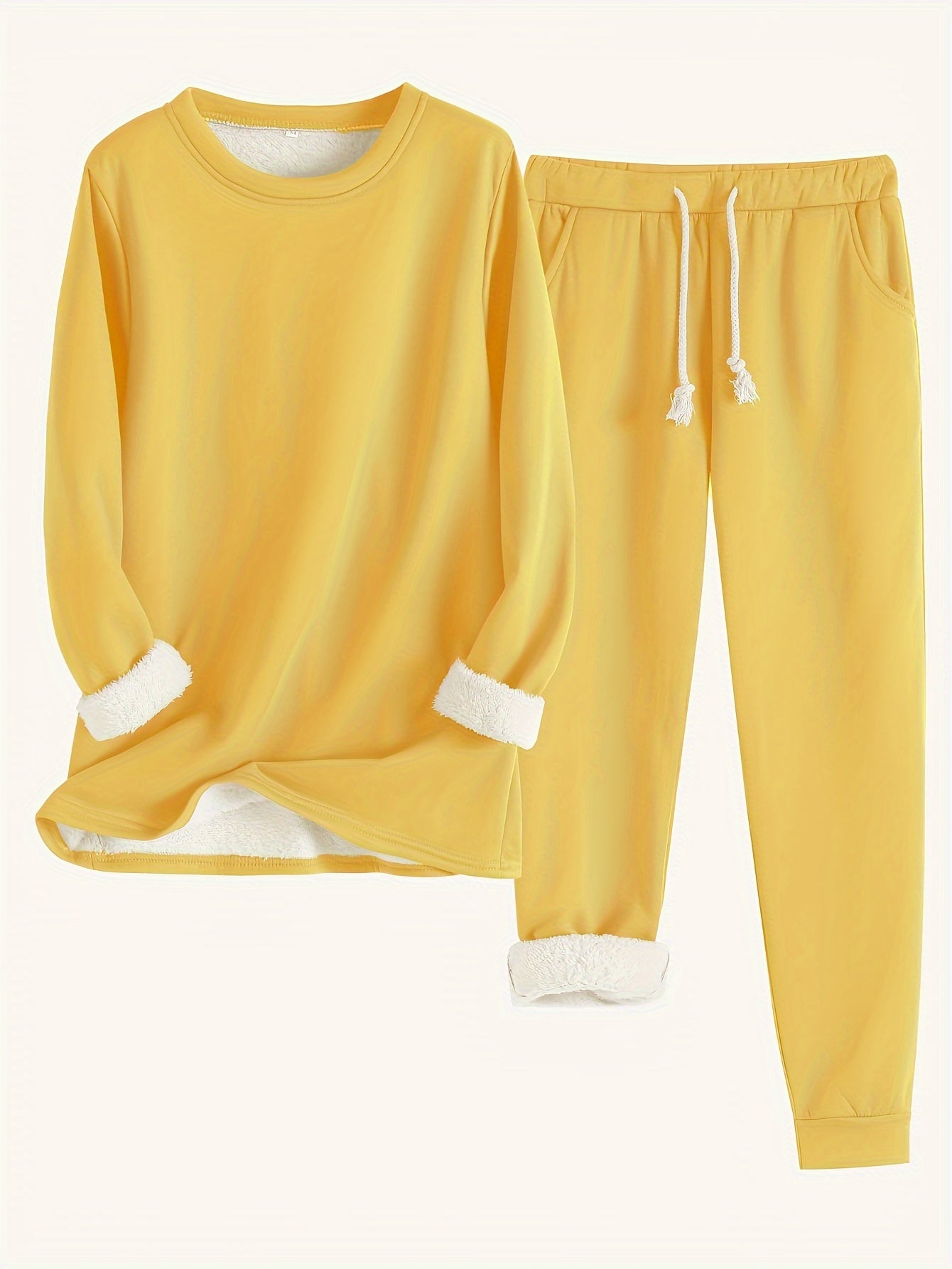 Riley™ - Cozy Fleece-Lined Lounge Set