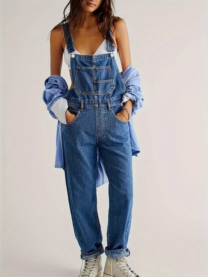 Wendy™ - Trendy Denim Overalls