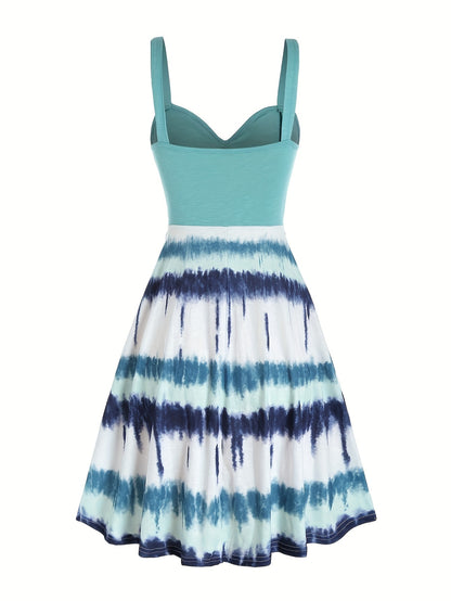 Gisele™ - Comfortable Tie-Dye Sleeveless Summer Dress