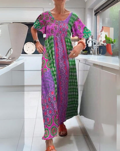 Melania™ - Colorful Bohemian Dress