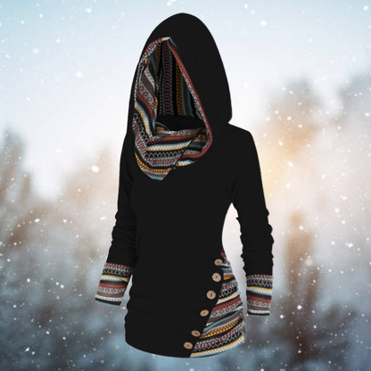 Franzi™ - Tribal Patterned Hoodie